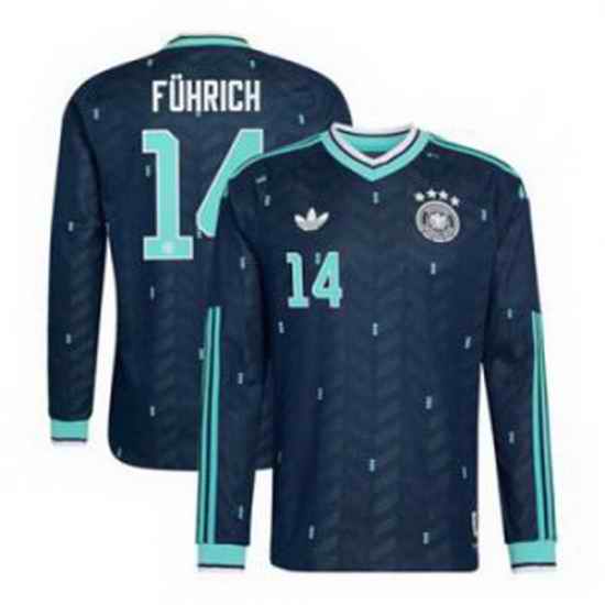 Men 14Chris Fuhrich Germany National Team Jersey   1